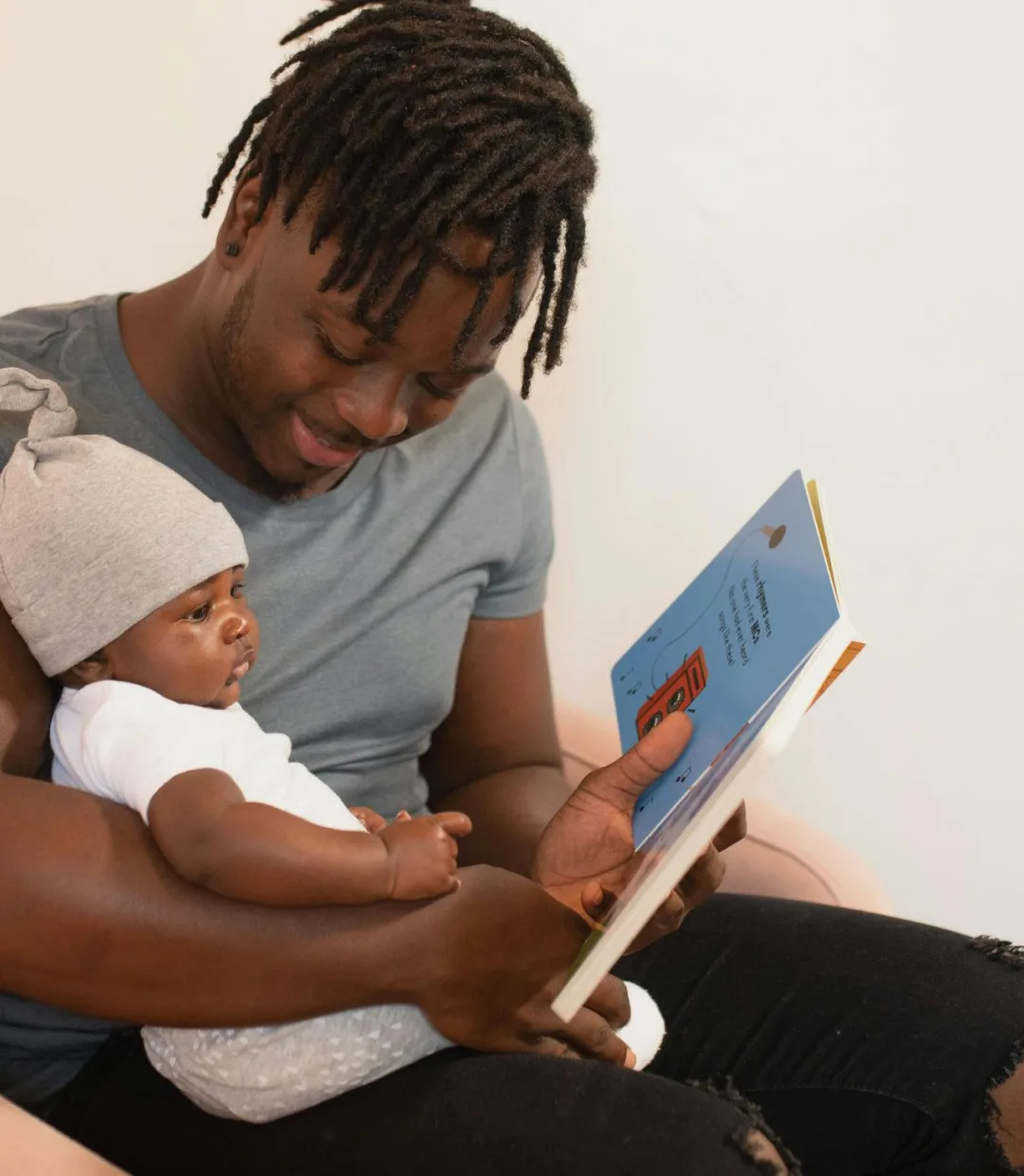 Parent reading to child